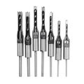 Cdiytool Woodworking Square Hole Drill Bits Wood Mortising Chisel Set Wood Square Hole Mortising Chisel Drill Bits for Mortising Machines and Drill Pr - Shop Hardware Tools Online Store