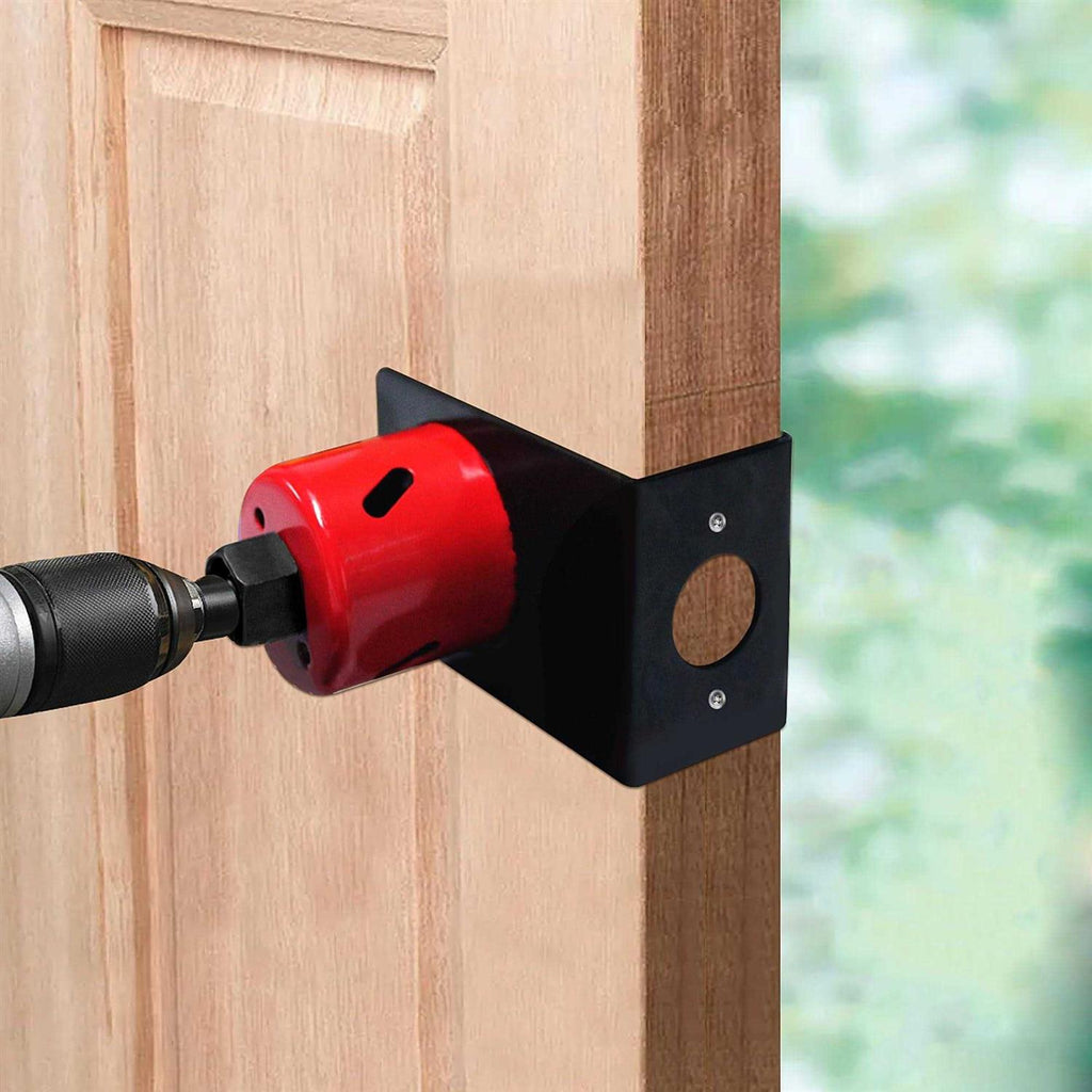 Door Lock Installation Kit with Hole Saw and Guide Template H5121
