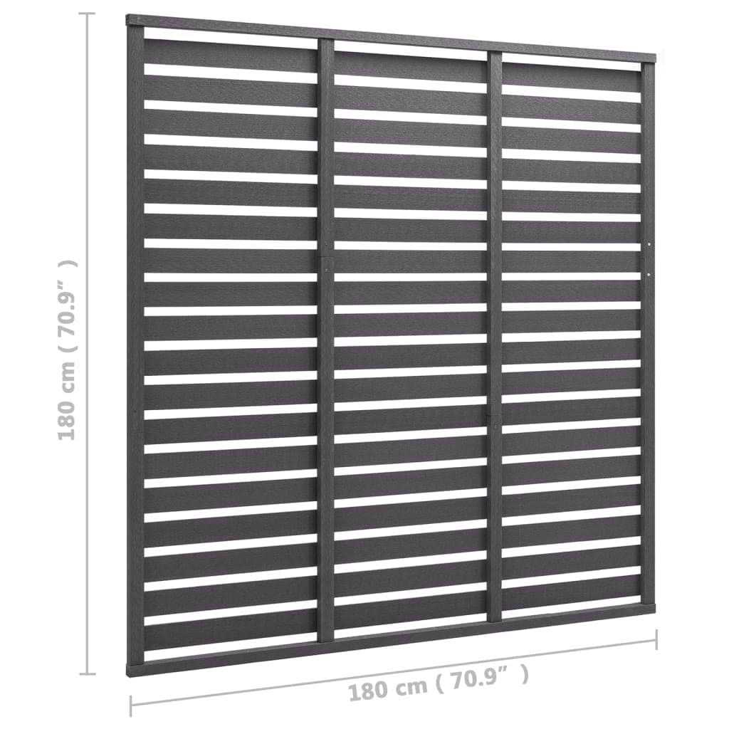 vidaXL Fence Panel WPC 70.9x70.9 R11629