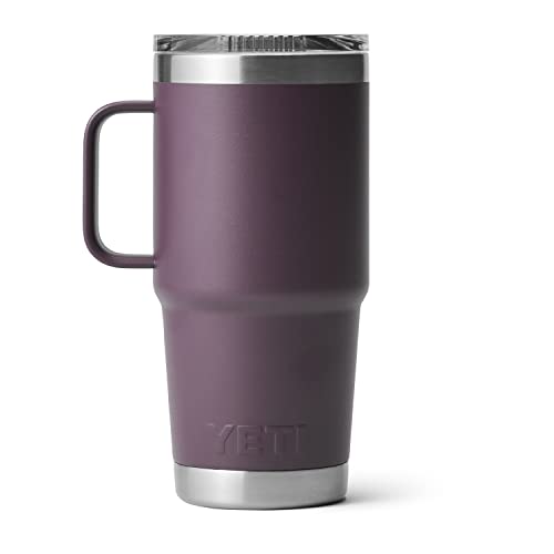 YETI Rambler 20 oz Stainless Steel Travel Mug with Stronghold Lid L9345