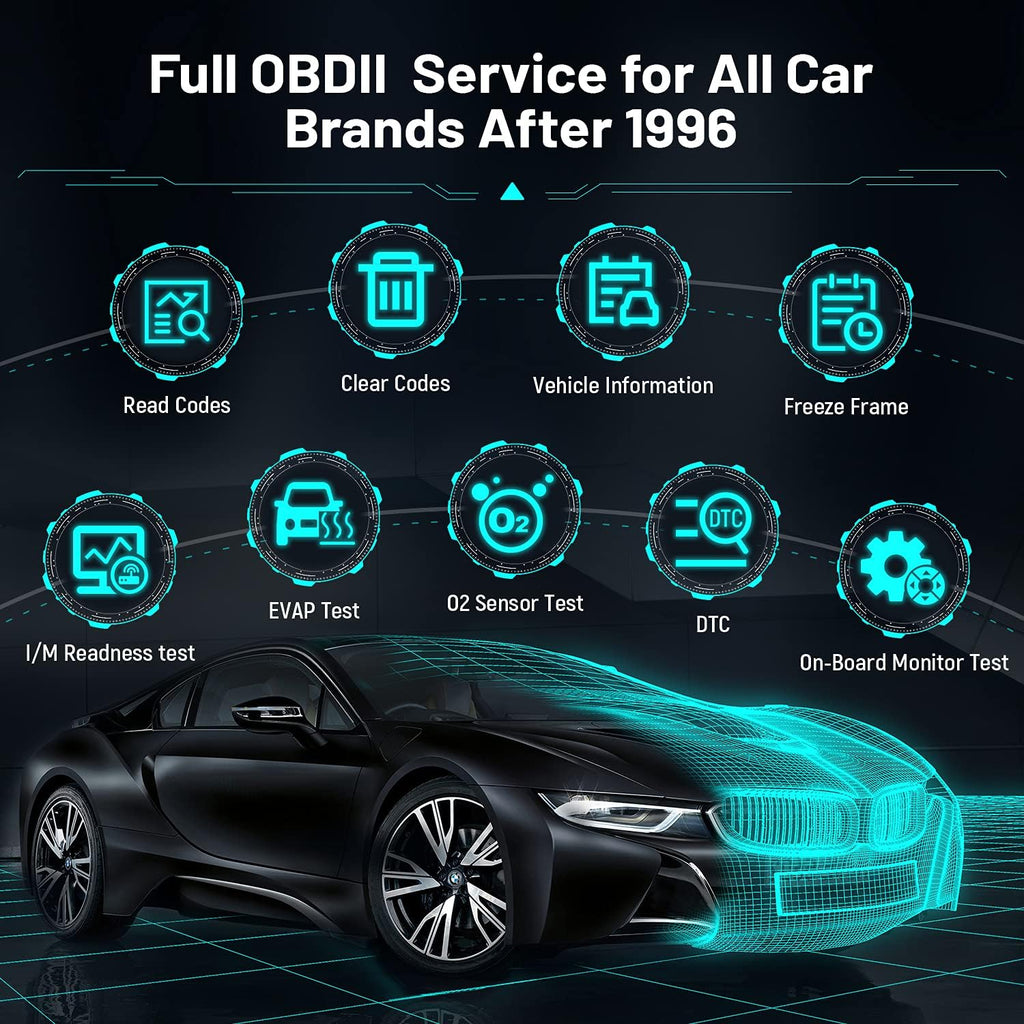 ANCEL V6 Bidirectional Scan Tool, OBD2 All System Car Diagnostic Scanner E2123