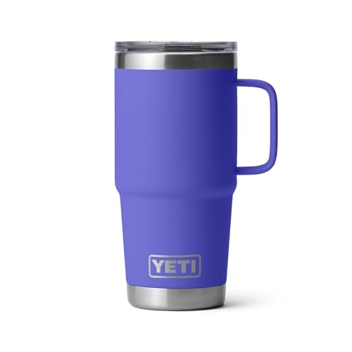 YETI Rambler 20 oz Stainless Steel Travel Mug with Stronghold Lid L9345