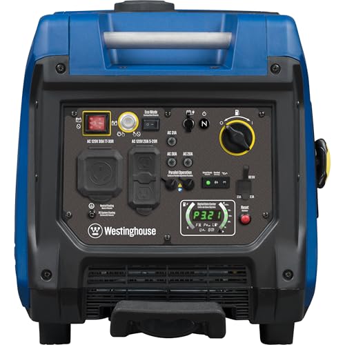 Westinghouse 5000 Peak Watt Dual Fuel Portable Inverter Generator, Remote Electric Start E228