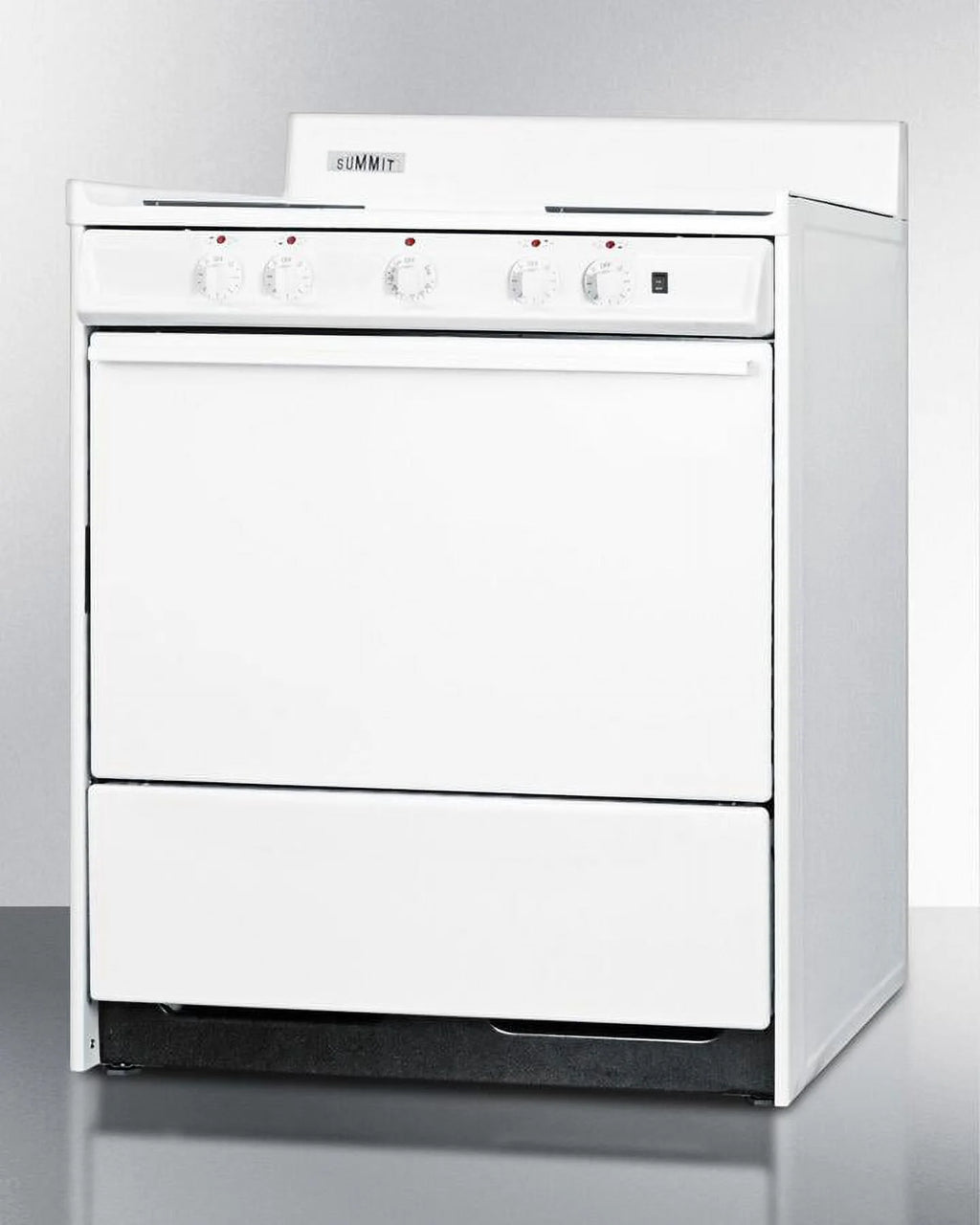 Summit WEM2171Q 30" Freestanding Electric Range in White F252358