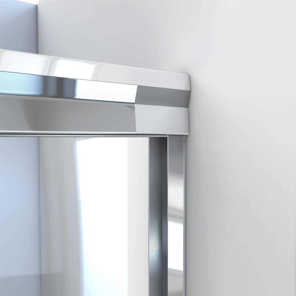 Arizona Shower Door SE48X703ORCL 46"W x 70"H Bypass Semi-Frameless Shower Door K5888