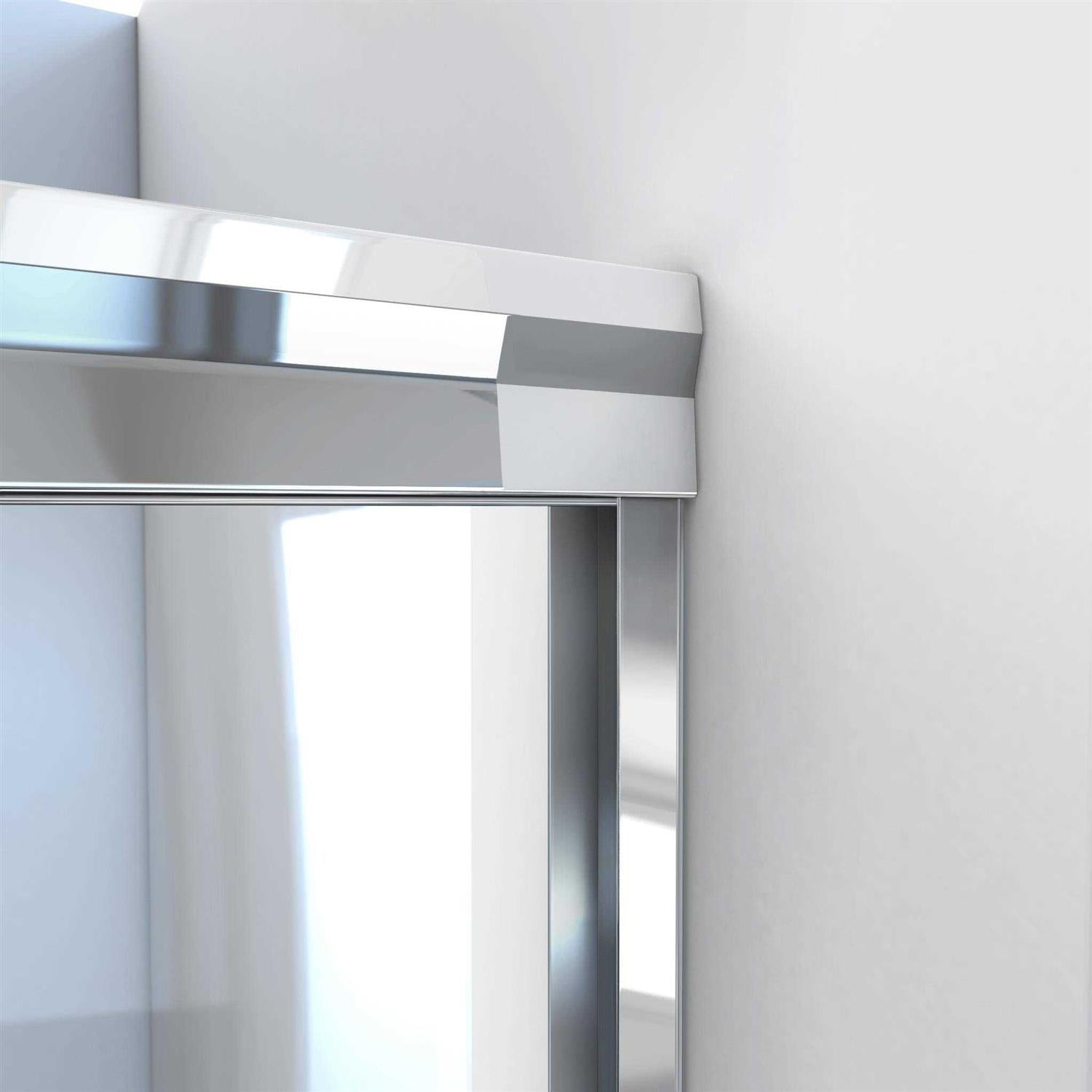 Arizona Shower Door SE48X703ORCL 46"W x 70"H Bypass Semi-Frameless Shower Door K5888