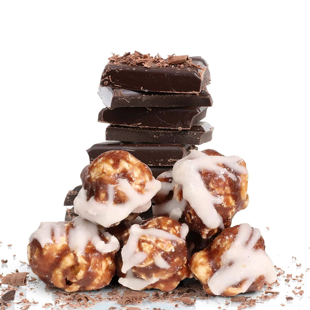 Chocolate Swirl Popcorn by Its Delish, 16 Oz, Gluten Free H6425