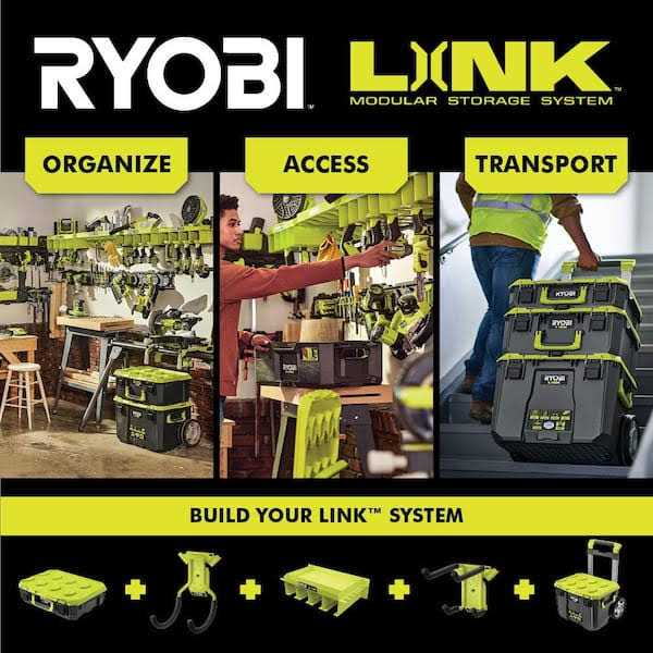 RYOBI LINK Medium Storage Case for Hardware Tools I252