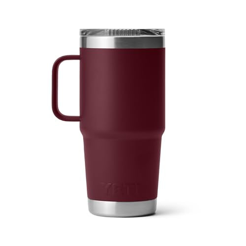 YETI Rambler 20 oz Stainless Steel Travel Mug with Stronghold Lid L9345