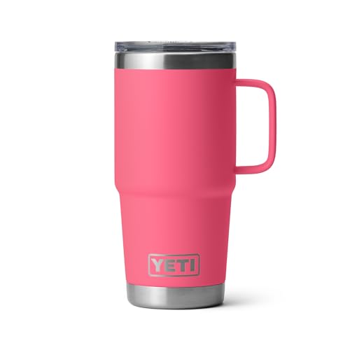 YETI Rambler 20 oz Stainless Steel Travel Mug with Stronghold Lid L9345