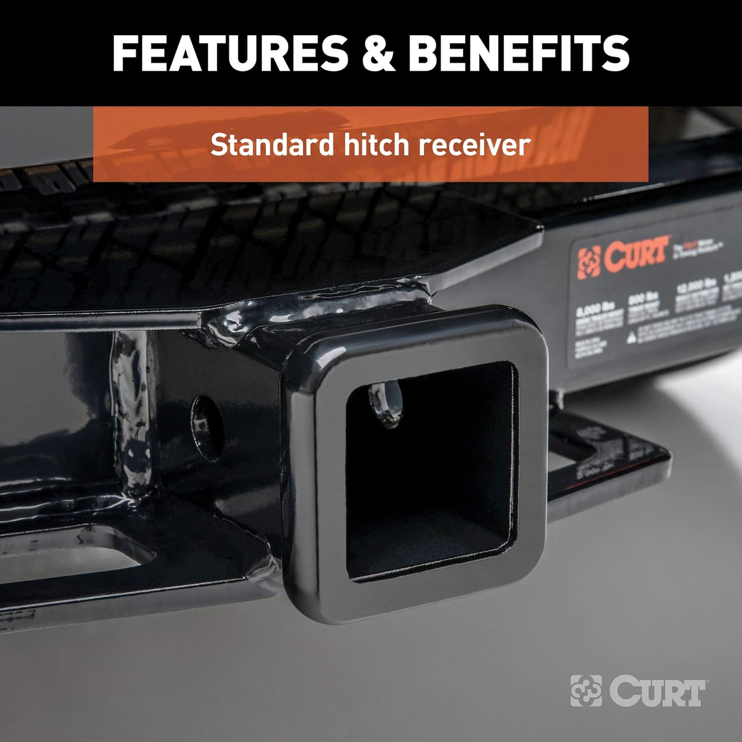 CURT 13382 Class 3 Trailer Hitch, 2-Inch Receiver for Subaru Crosstrek B5123