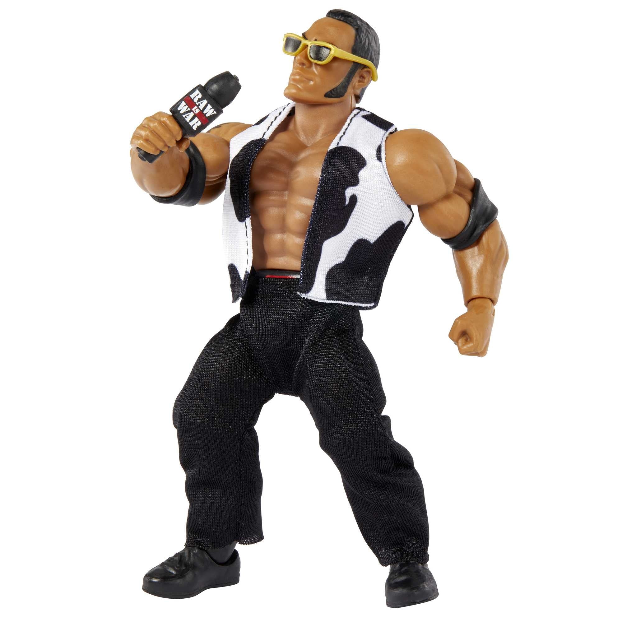 WWE Action Figures Retro Superstars The Rock B9305