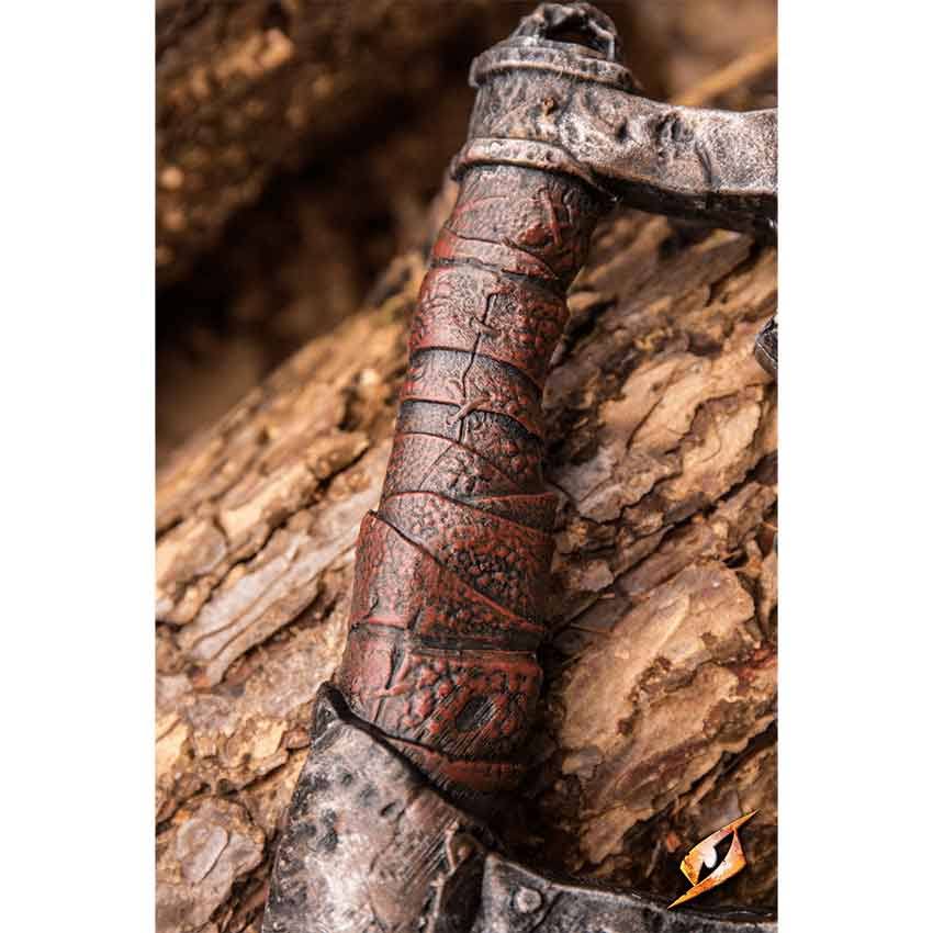 Medieval Collectibles Long LARP Orc Cleaver Leather R1828