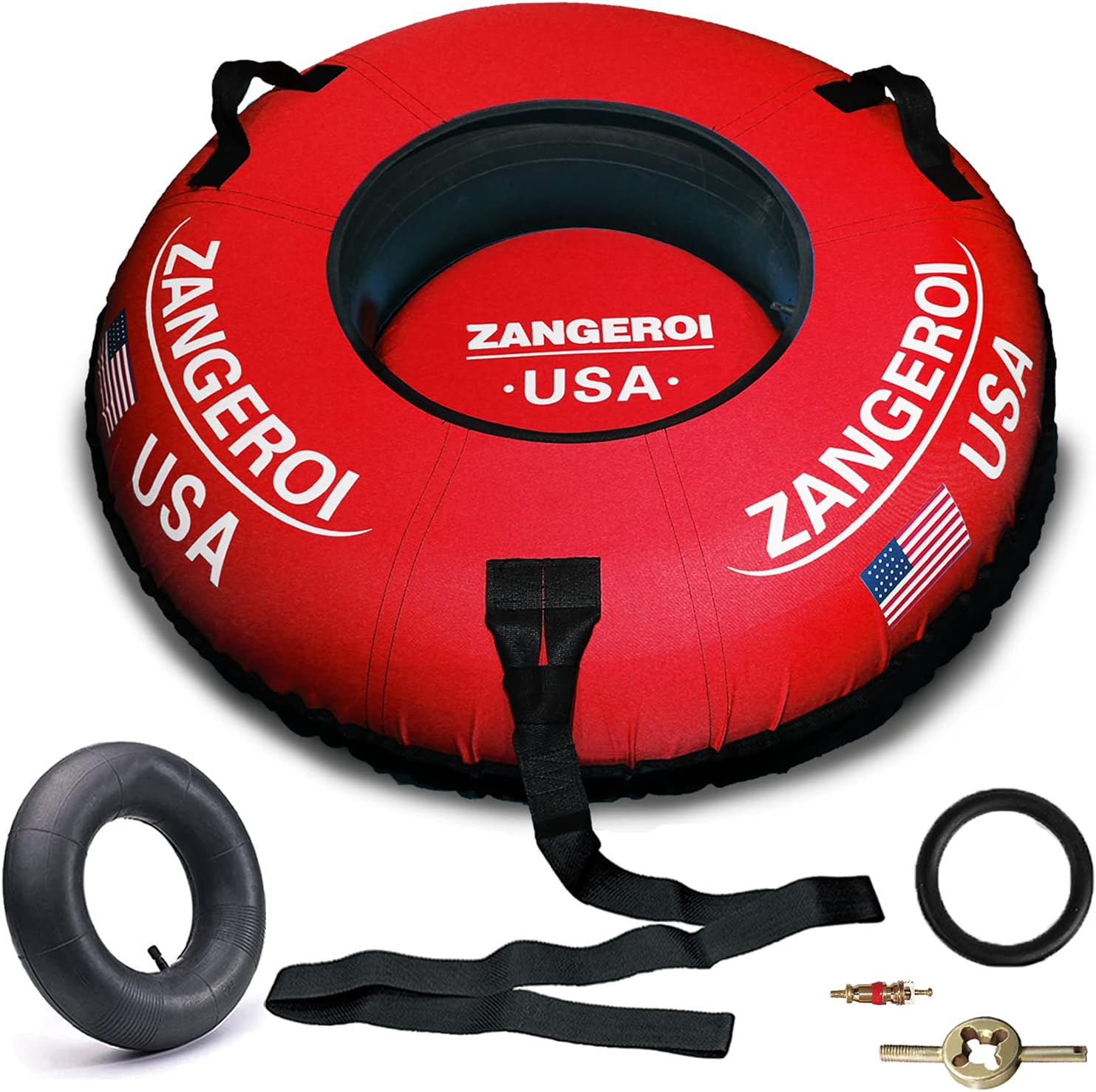 Heavy Duty Inflatable Snow Tube 45 inch for Kids and Adults V554