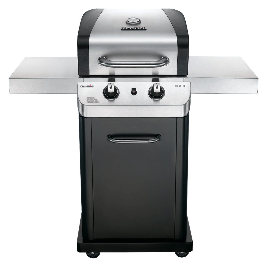 Char-Broil 2 Burner Silver and Black Natural Gas Gas Grill