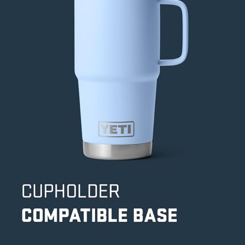 YETI Rambler 20 oz Stainless Steel Travel Mug with Stronghold Lid L9345