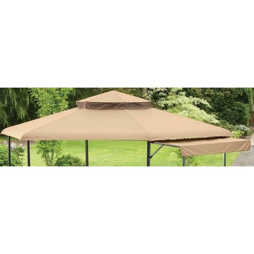 Sunjoy Replacement Canopy Set for Dover Gazebo L-GZ501PST-D E81495