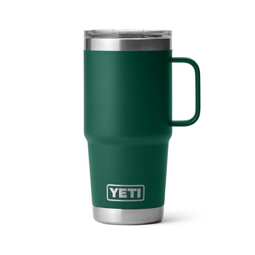 YETI Rambler 20 oz Stainless Steel Travel Mug with Stronghold Lid L9345
