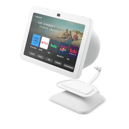 Amazon Echo Show 8 Glacier White with Spatial Audio and Alexa V426