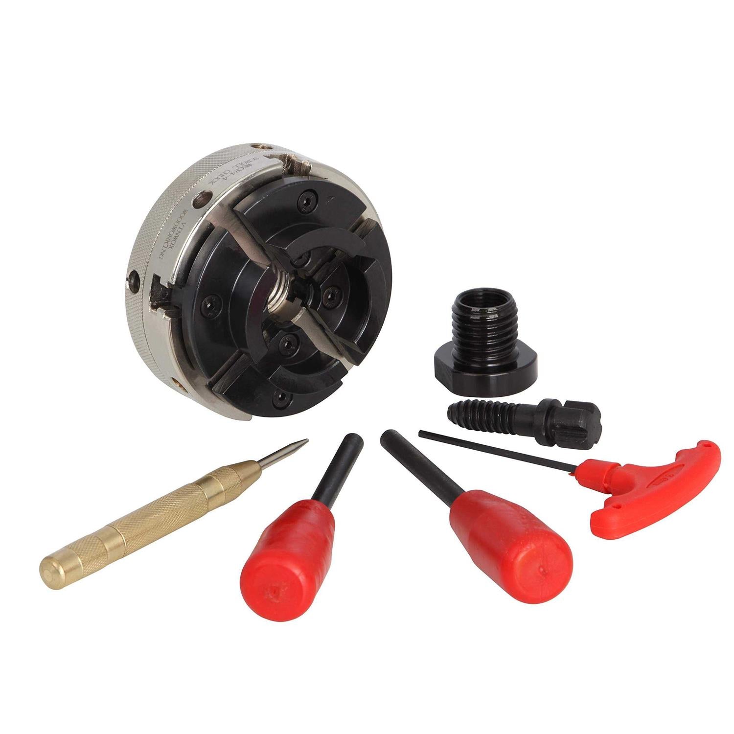 VINWOX SCR4-4 Wood Lathe Chuck 4-Jaw Self-Centering Chuck - Shop Hardware Tools Online Store