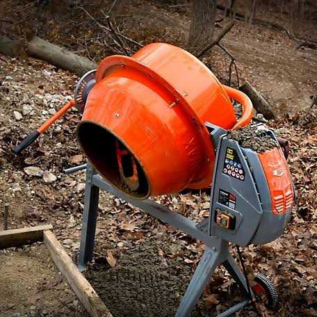 Yardmax YM0115 Concrete Mixer 4.0 cu ft 2/3 HP K64359