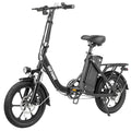 Gotrax 16" Folding Electric Bike, Max 28Miles Range(Pedal-Assist) & Speed 15.5Mph Power by Peak 500W, E-Bike with Removable Battery, Suspension & Adjustable Size, Commuter Bicycle for Adults/Teens
