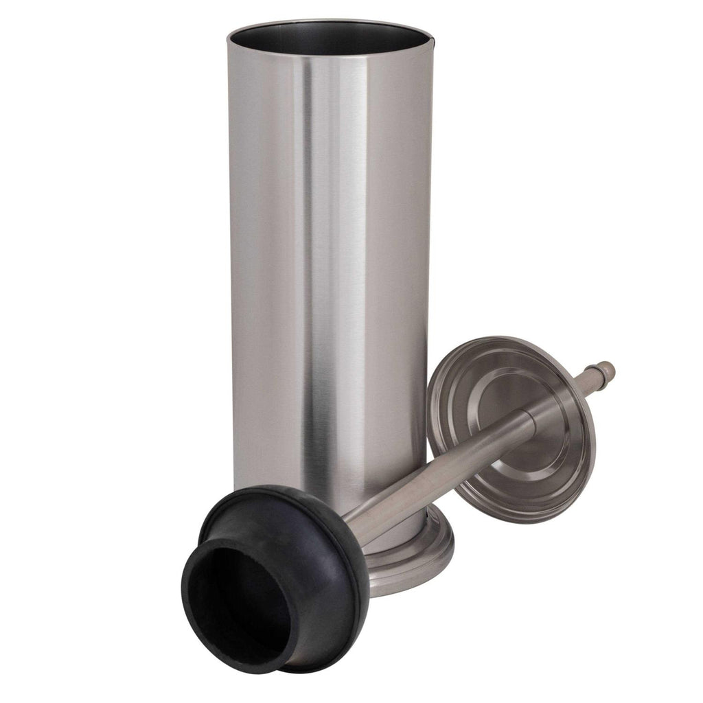Bath Bliss Toilet Plunger in Stainless Steel P8669