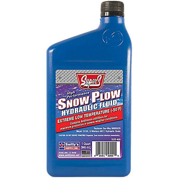 Super S Supers Snow Plow Hydraulic Fluid Snow Plow Oil - Shop Hardware Tools Online Store
