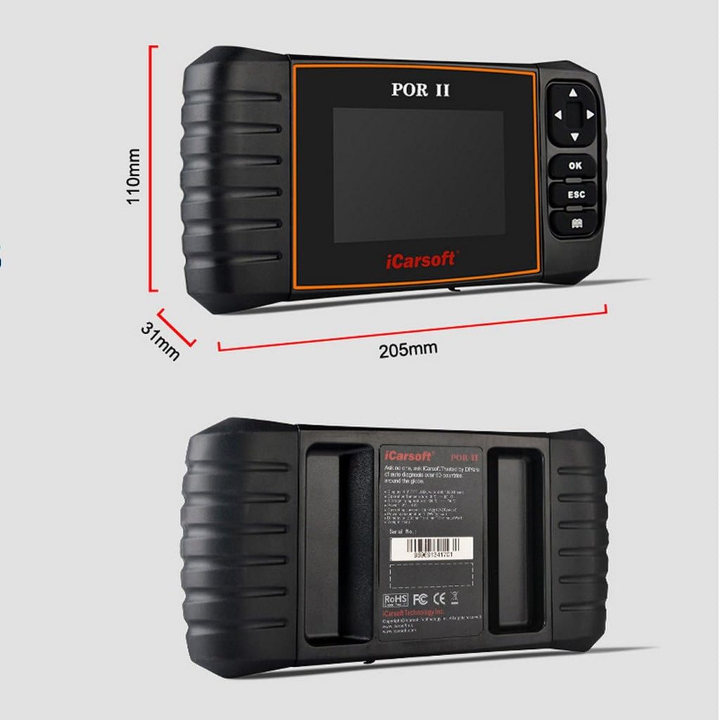 iCarsoft POR-II Porsche OBD-II Scanner Tool M167