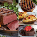 Filet Mignon + Top Sirloin Steak Complete Meal from Kansas City Steaks