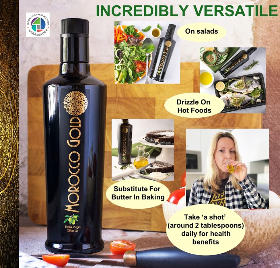 Morocco Gold Extra Virgin Olive Oil Cold Pressed 500ml A391