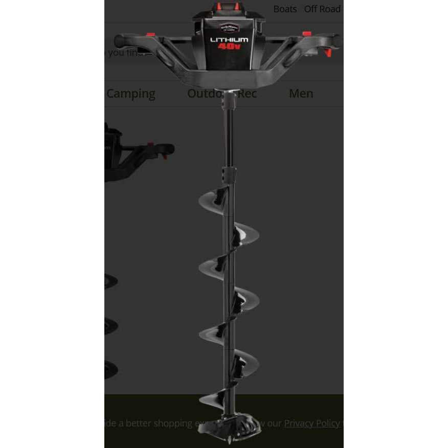 STRIKEMASTER Lithium 40V Lite Auger R356