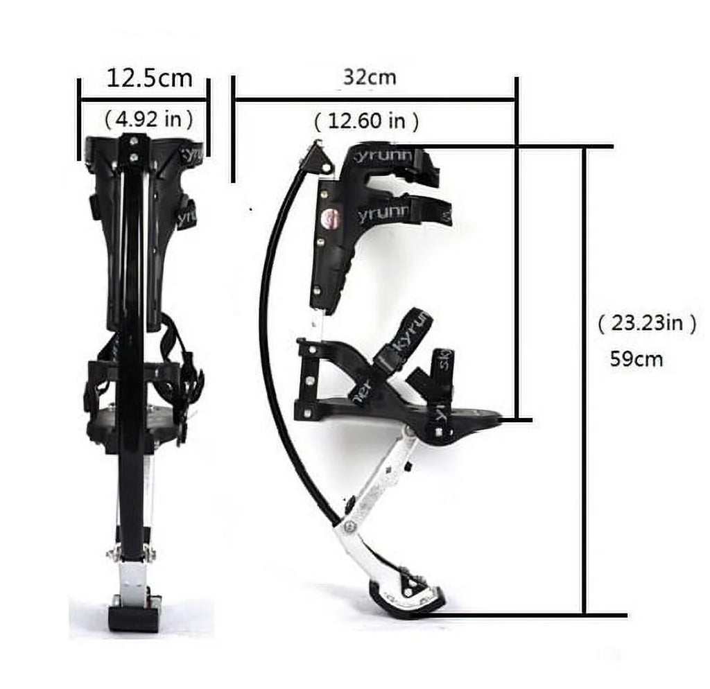 Kangaroo Shoes Jumping Stilts for Kids Youth (66-110lbs) Black G475