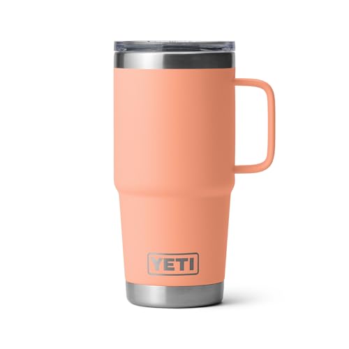 YETI Rambler 20 oz Stainless Steel Travel Mug with Stronghold Lid L9345
