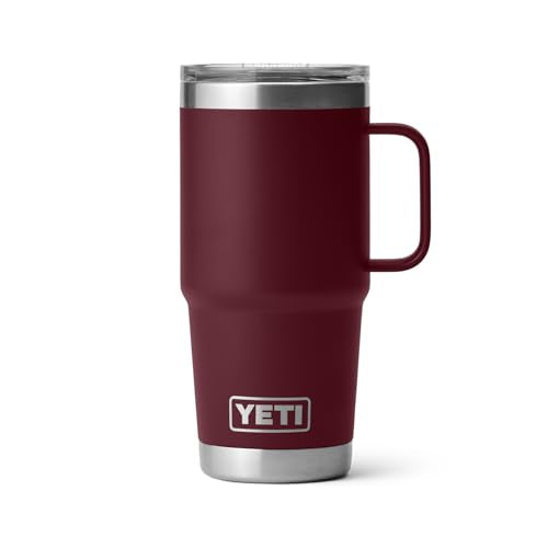 YETI Rambler 20 oz Stainless Steel Travel Mug with Stronghold Lid L9345