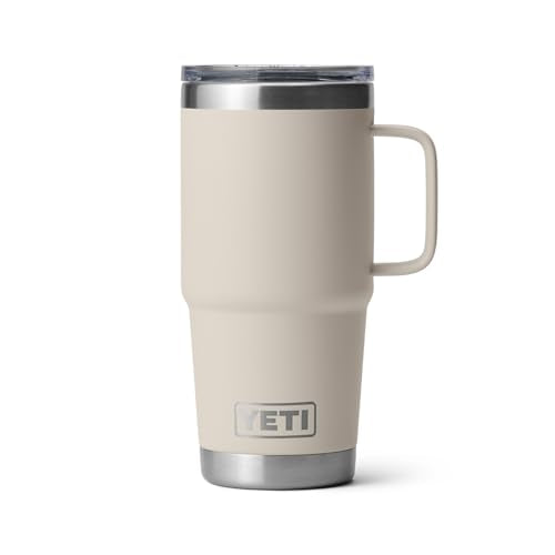 YETI Rambler 20 oz Stainless Steel Travel Mug with Stronghold Lid L9345