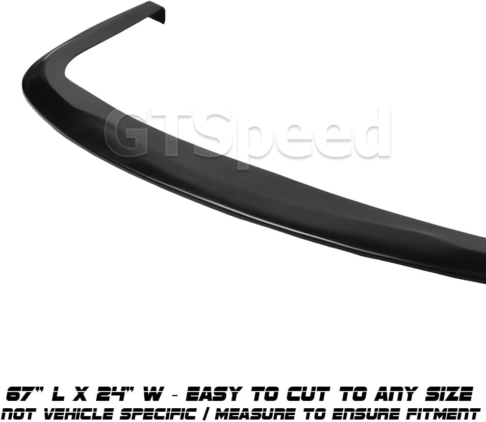 [GT-Speed] PU Front Bumper Lip Splitter for 1997-2004 Chevy Corvette C5 (2 Pack) L41324
