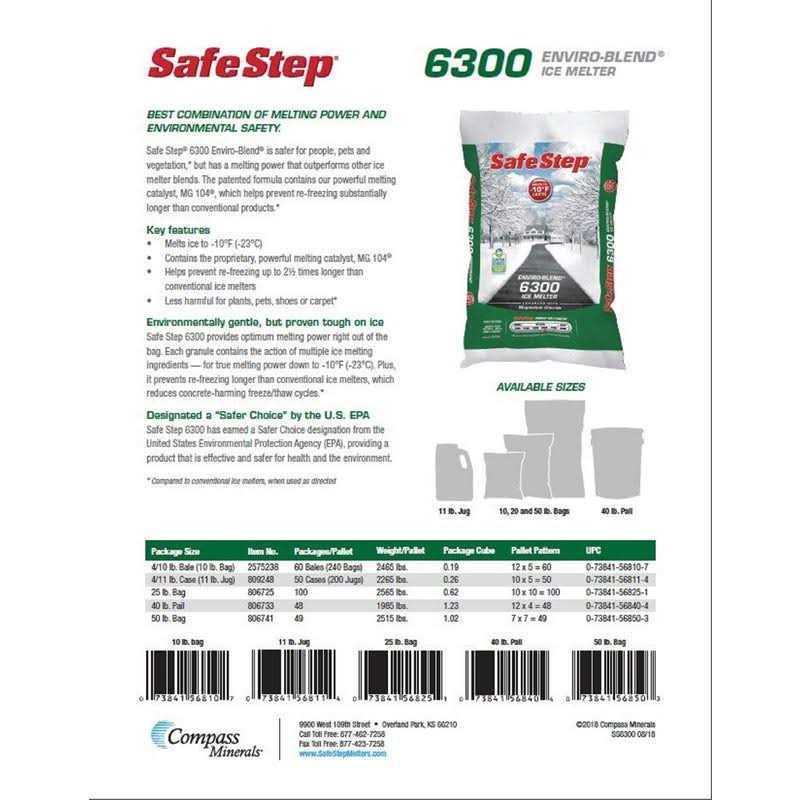 Safe Step Enviro-Blend Power 6300 Ice Melter Z6697