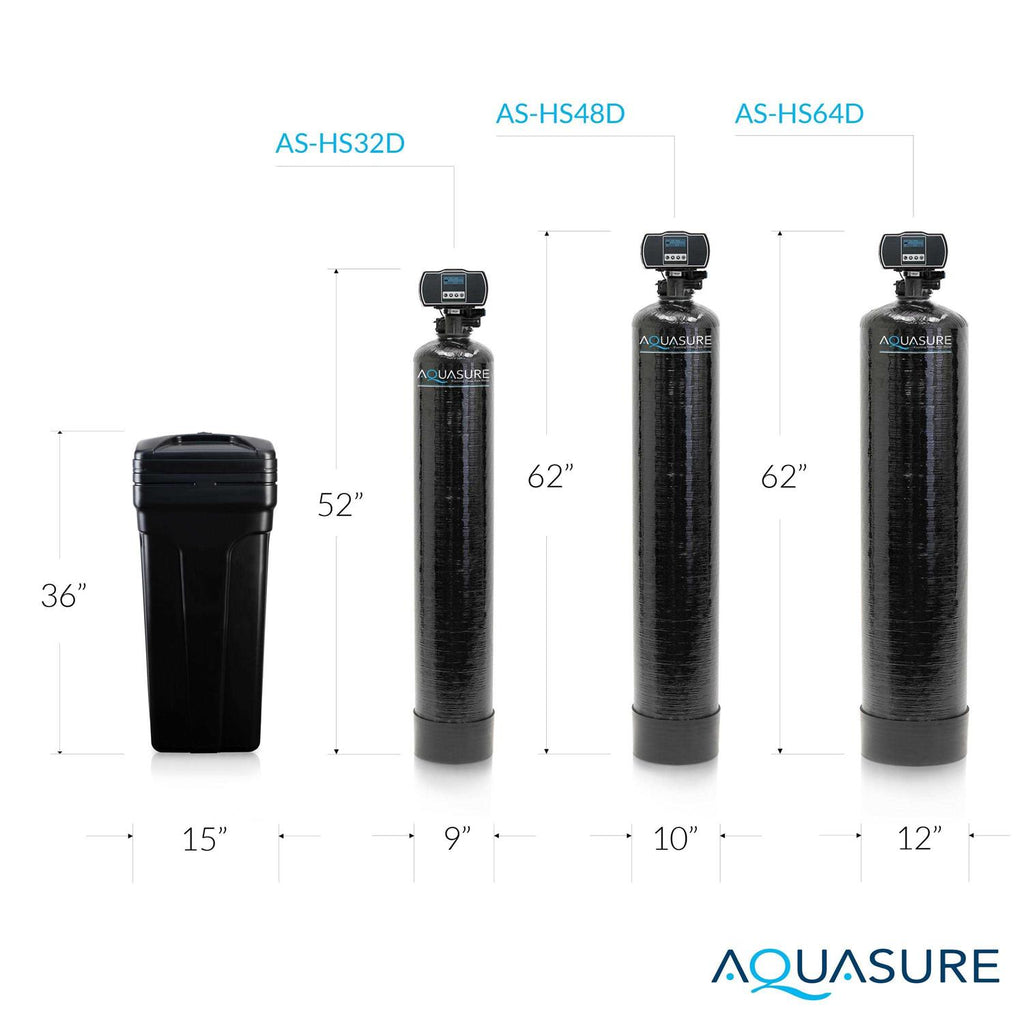 Aquasure Harmony Series 32,000 Grain Digital Metered Water Softener L228426