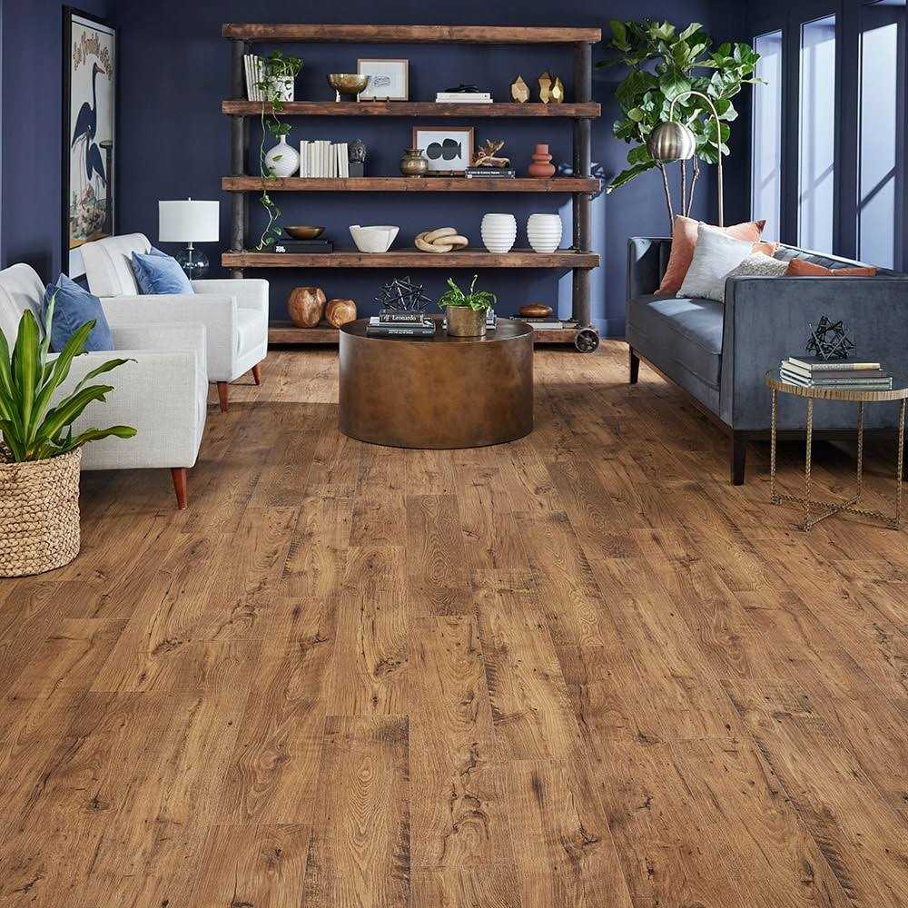 STAINMASTER PetProtect Beckett Ridge Chestnut Waterproof Laminate Flooring E972