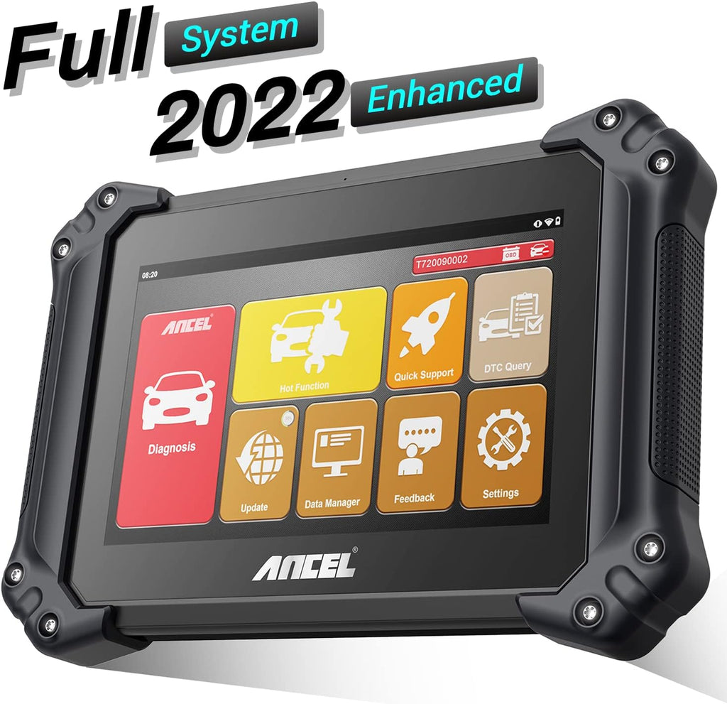 ANCEL V6 Bidirectional Scan Tool, OBD2 All System Car Diagnostic Scanner 2022 Newest, 15+ Service, ABS Bleed/IMMO/Injector Coding/TPMS/DPF/EPB/BMS/AutoVIN, Automotive Code Reader-Free Update