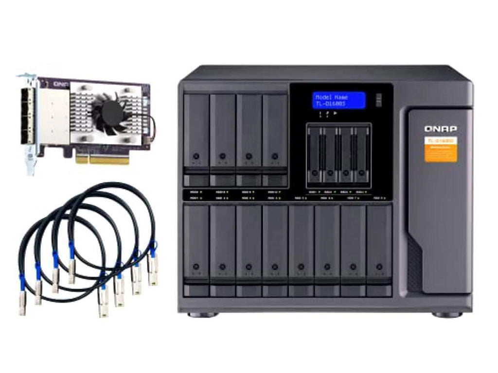 QNAP TL-D1600S-US 16-bay SATA JBOD Expansion Unit C123069