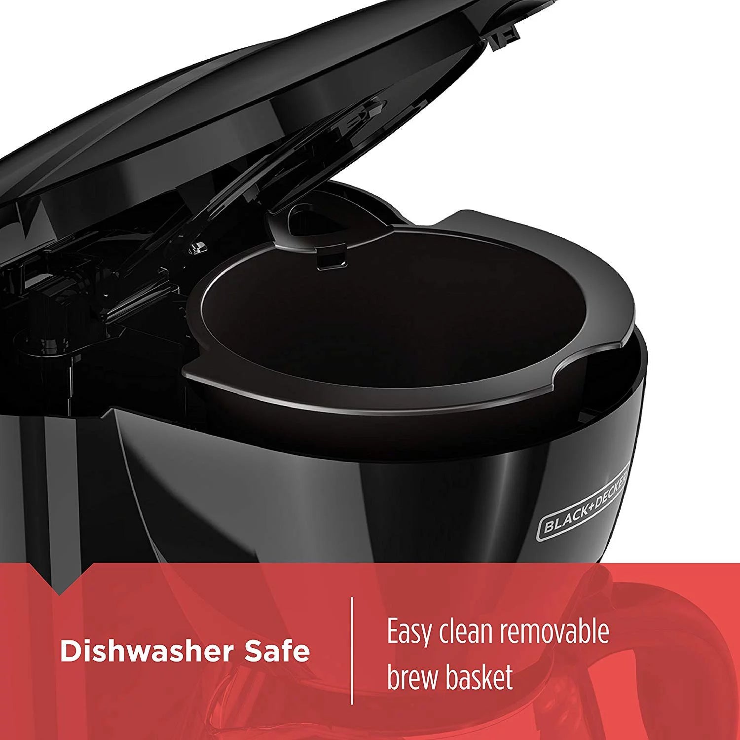 BLACK+DECKER DLX1050B Coffee Maker, 6-Cup, Black G8239