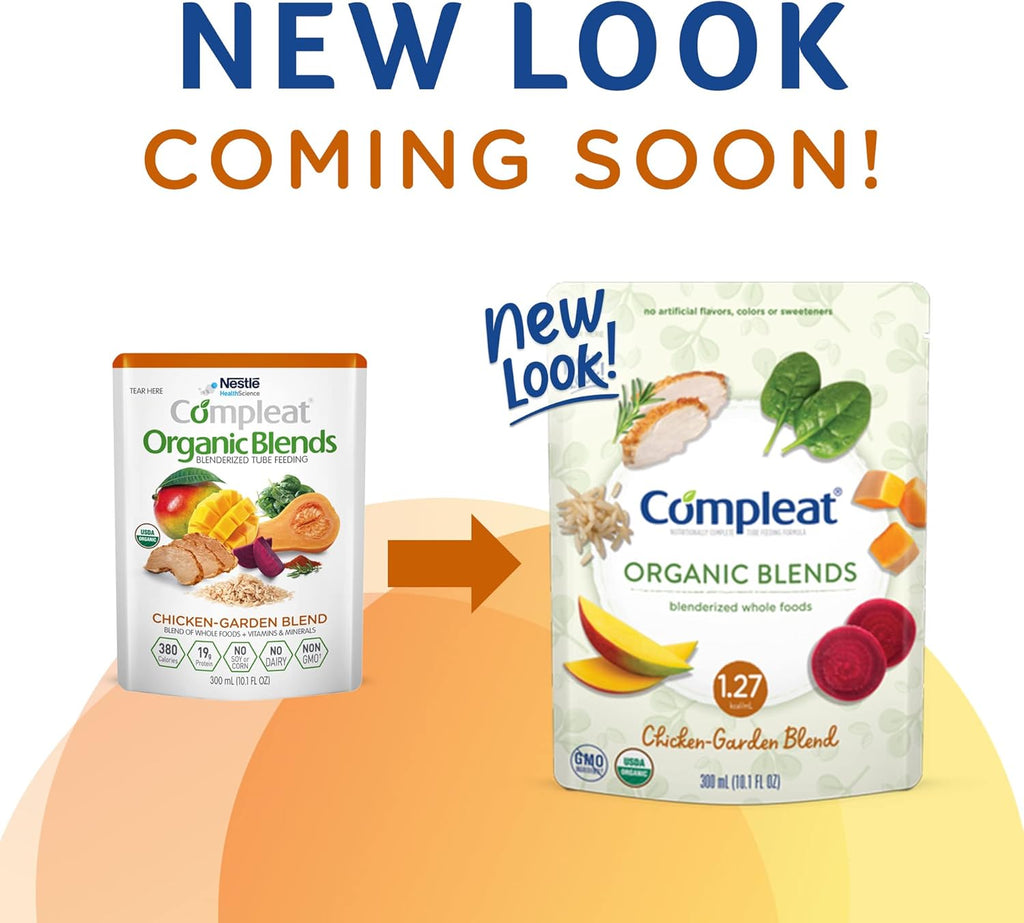 Compleat Organic Blends Chicken-Garden, 10.1 fl oz, 24 Count O123