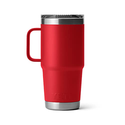 YETI Rambler 20 oz Stainless Steel Travel Mug with Stronghold Lid L9345