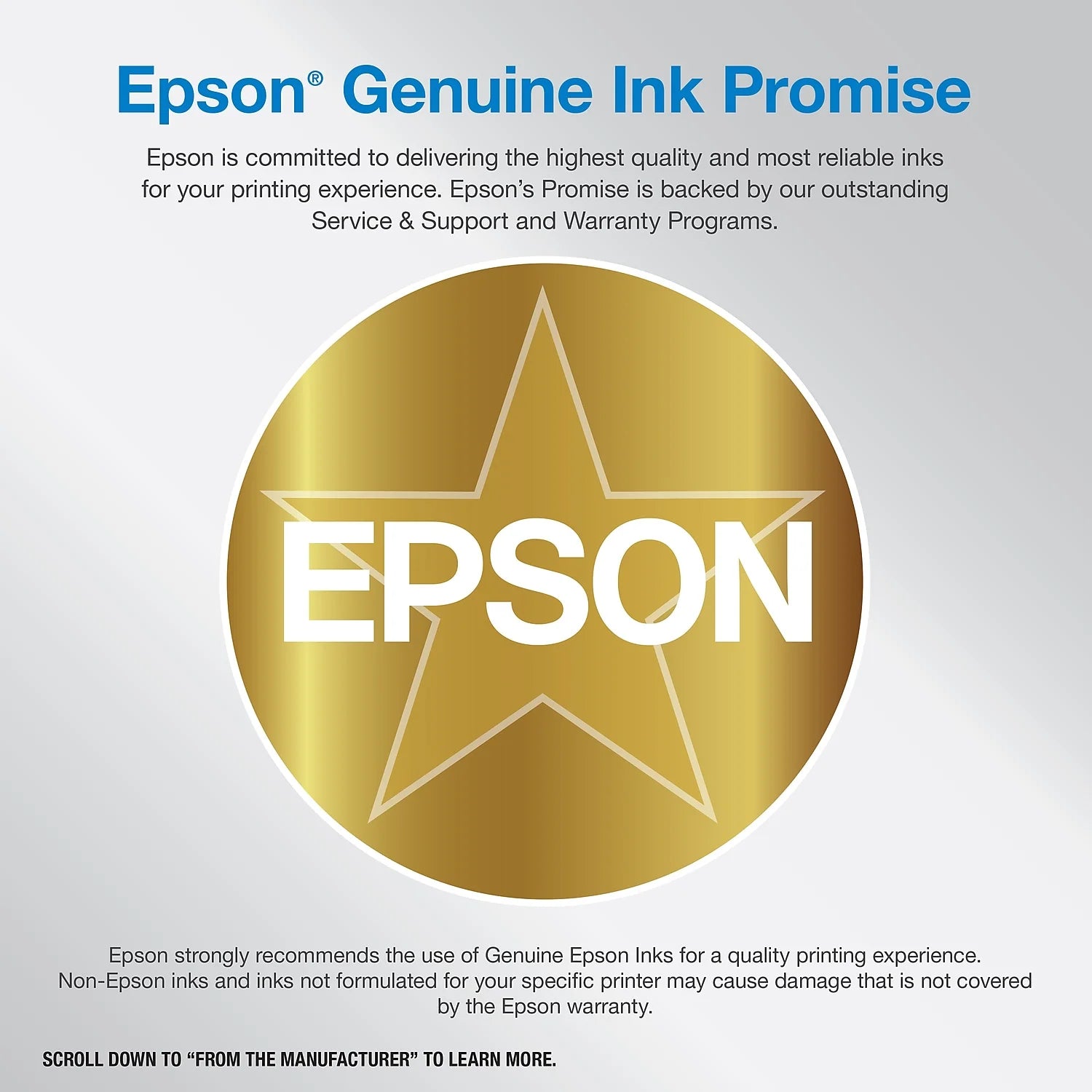 Epson EcoTank ET-2800 Wireless All-in-One Supertank Printer with Scan and Copy, White A1706