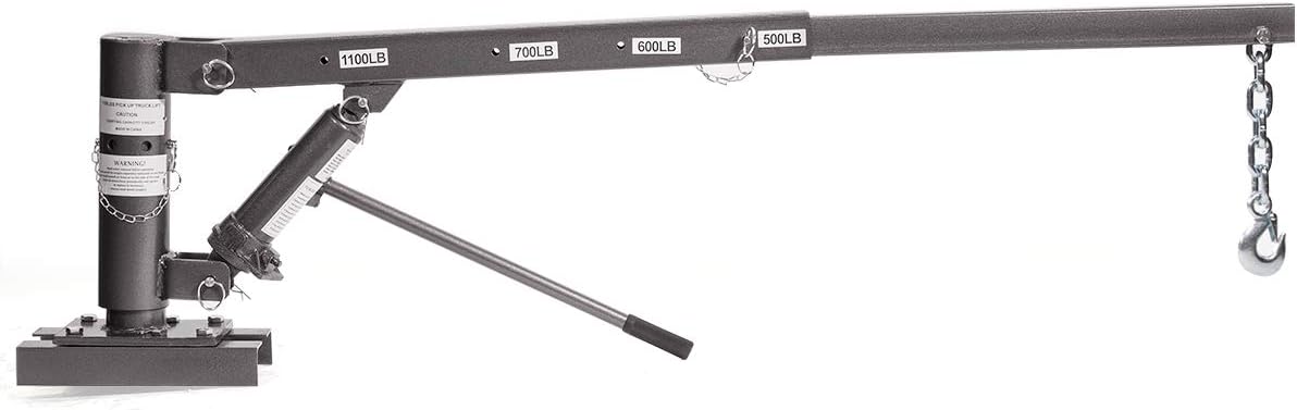 Stark 1/2 Ton Pickup Truck Hoist Crane with Telescopic Extension Z15090