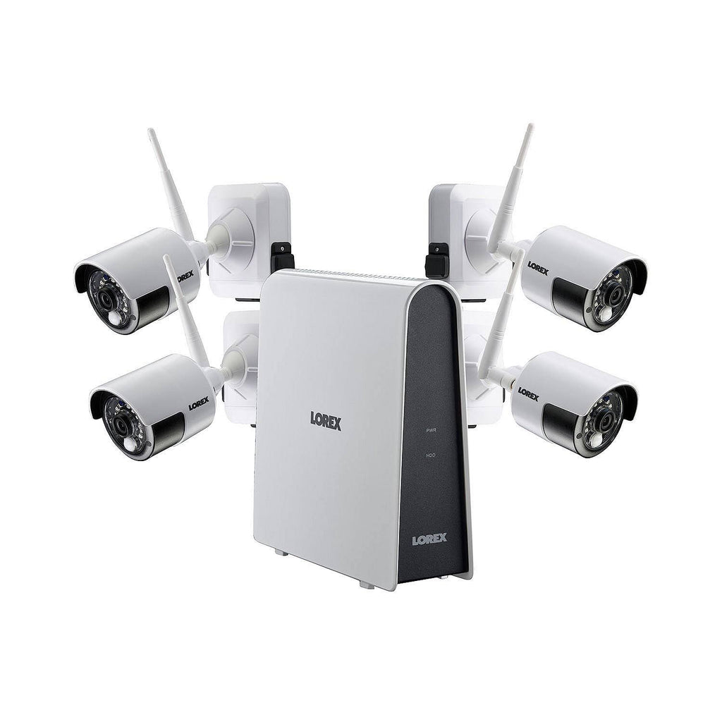 Lorex 4 Camera 1080p Wire-Free Security System, 16GB HDD
