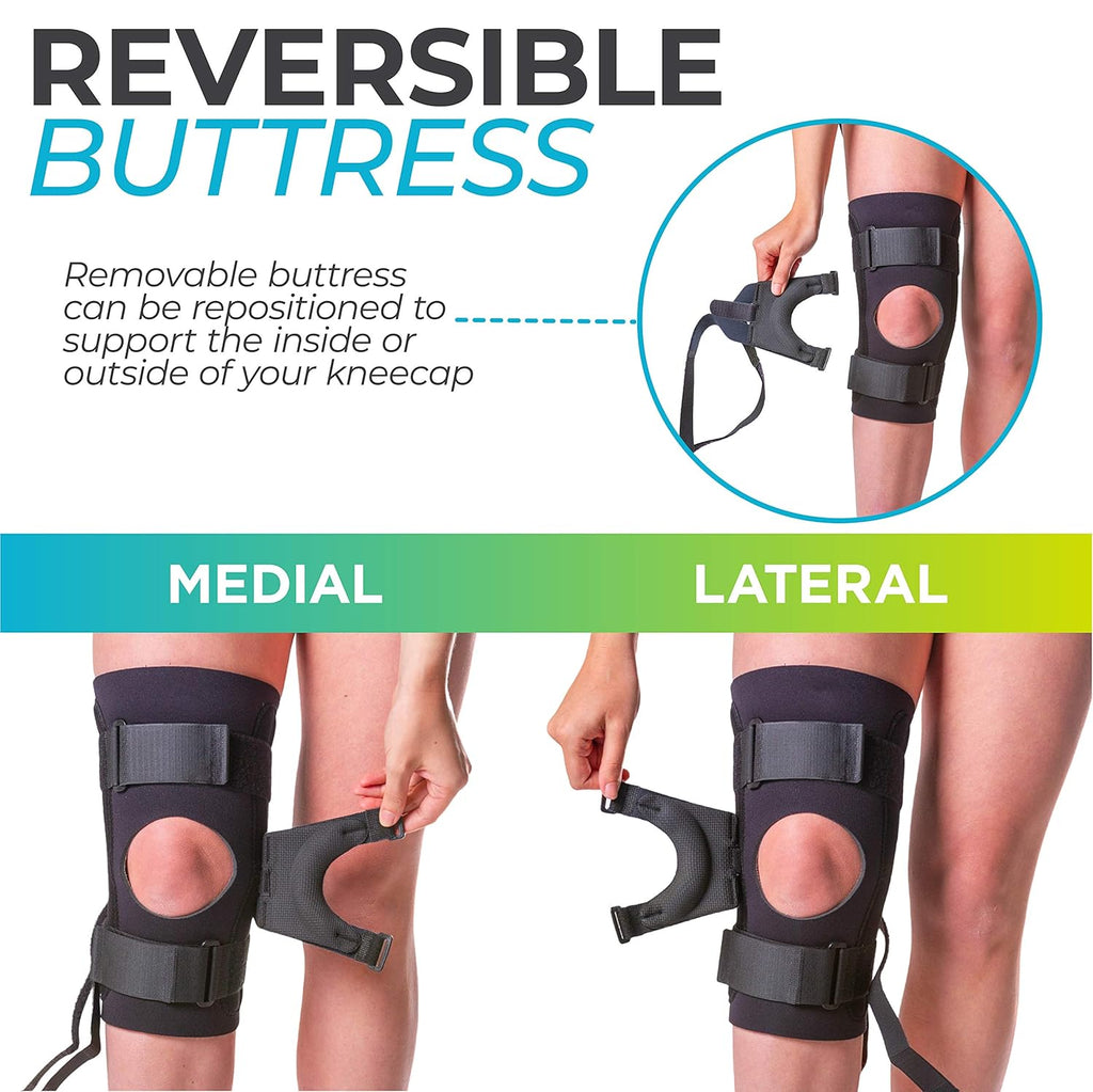 BraceAbility J Patella Knee Brace 4XL Pack of 2 K7863