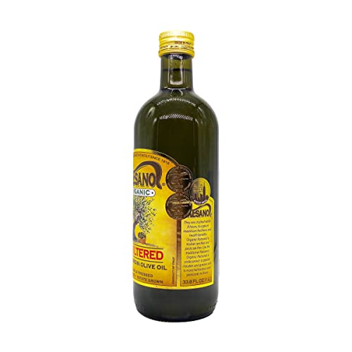 Paesanol Organic Unfiltered Extra Virgin Olive Oil 33.8 Fl Oz B187474